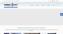 Desktop Screenshot of 3dexcel.com